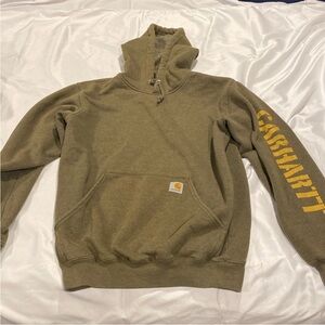 Green carhartt hoodie